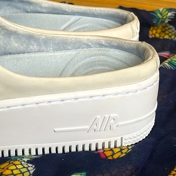 Brand New Nike Air Force 1 Lover XX Leather Mules Off White Slip On Sneakers - Picture 11 of 16